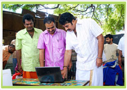 Mammootty inaugurates Agnijith website